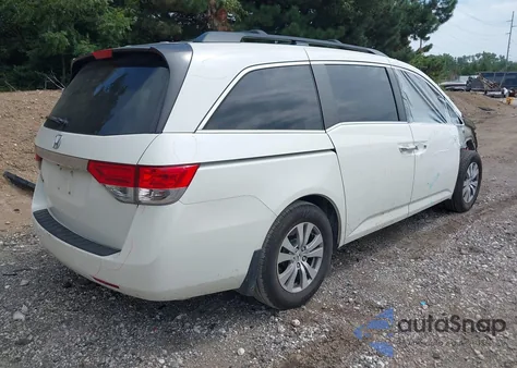 2016 Honda Odyssey Ex-L from USA, damaged, VIN 5FNRL5H66GB154292